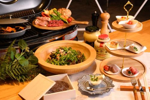 Food and beverages, ファームグランピング　ル・クロ　かいづか　いぶきヴィレッジ in Kishiwada