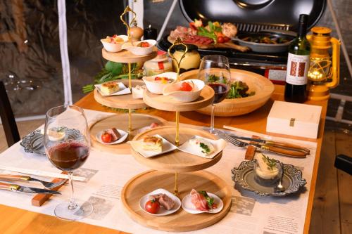 Food and beverages, ファームグランピング　ル・クロ　かいづか　いぶきヴィレッジ in Kishiwada