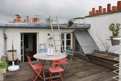 Atypical cocoon with a view of Paris - Location saisonnière - Paris