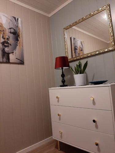 Kleines Haus am Fjord in 阿菲奧德