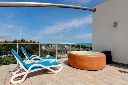 Suite, junior, piscina privata