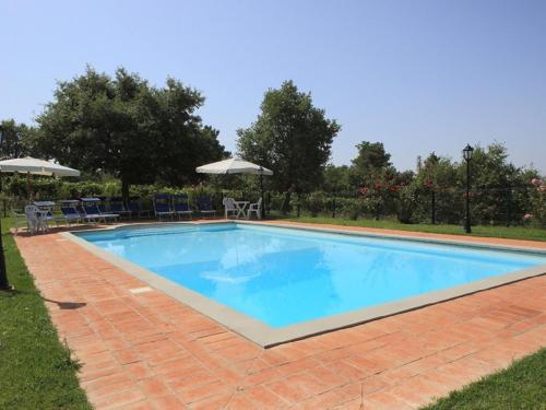 Басейн, Tenuta Angelici Winery Casa Contea with pool and panoramic pool Cortona in Теронтола Дi Кортона