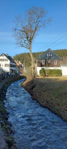 Viesnīcas āriene, Pension am Bach in Stutzerbach