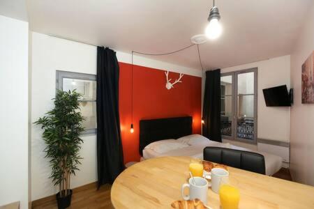 101 - Studio confortable avec kitchenette Paris 5 - Location saisonnière - Paris