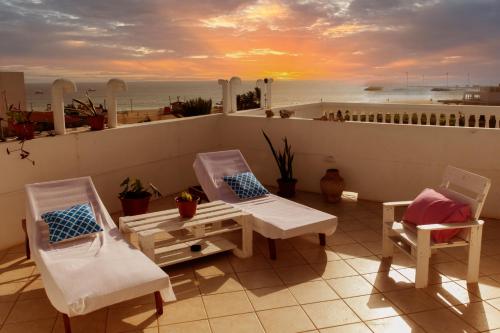 Balkons/terase, Casa Carlotta - 100m from the Beach, Maio in Vila do Maio