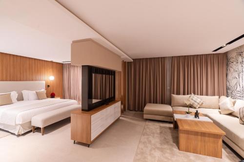 공용 라운지/TV 시청 구역, 켄지 리사니 호텔 (Kenzi Rissani Hotel) in 에라시디아