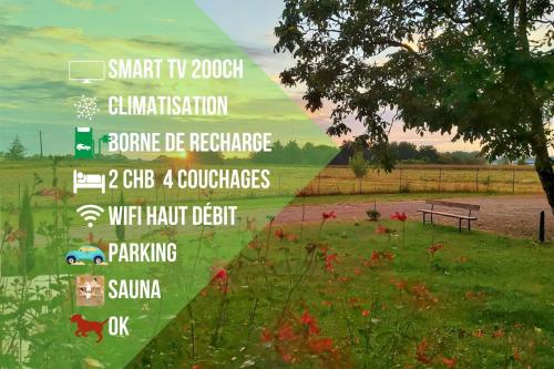 Le Cottage Nature Primeur Sauna Gaillac entre Albi-Toulouse & Les Cottages du Tarn - Location saisonnière - Brens