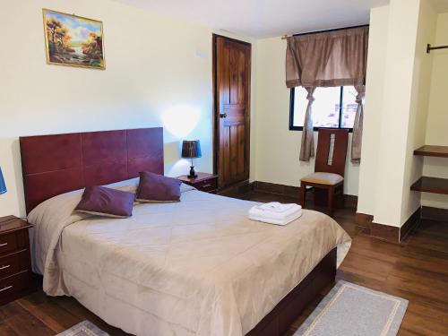 1 double bed