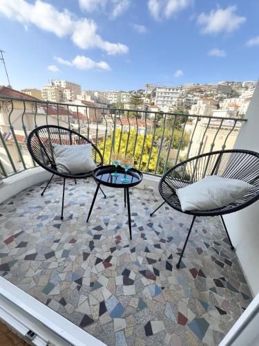 Appartement climatisé de charme - Location saisonnière - Nice