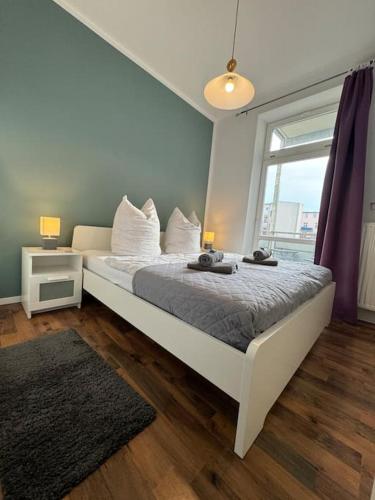 AKK1 - Apartment im Zentrum Vollausstattung Balkon, Magdeburk