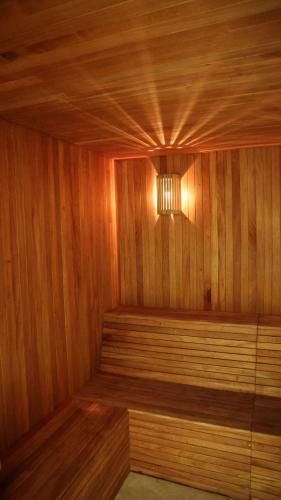 sauna, Hide and Seek Resort in El Limon