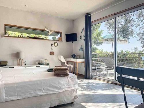 Vue Mer Cabane chic dans l'Olivier, Piscine, Niza (foto 7)