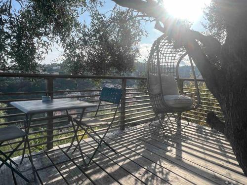 Vue Mer Cabane chic dans l'Olivier, Piscine, Niza (foto 8)
