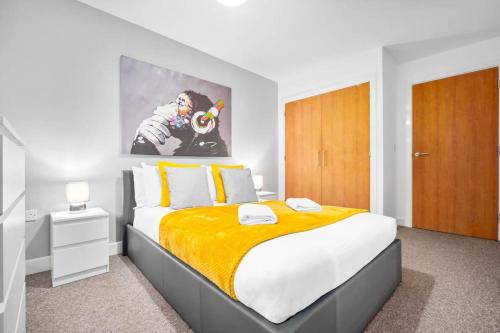 Urban 1BR Apartment + Free Parking By Azura Nights, Birmingham (fotografie 8)