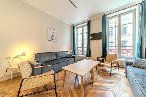 Le Grenette spacieux appartement rénové 8 pers Cordeliers - Location saisonnière - Lyon