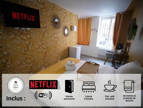 NG SuiteHome - Lille I Roubaix l Mairie I Grand Place - Yellow flowers - Netflix - Wifi - Location saisonnière - Roubaix