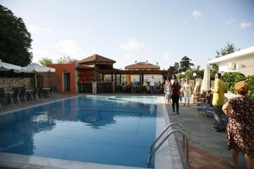 Swimming pool, Kalliopi Hotel in Kastelli