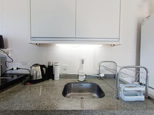 廚房, Cobertura loft, Incrível vista mar! - SBR501A (Cobertura loft, Incrivel vista mar! - SBR501A) in 聖堤荷海灘