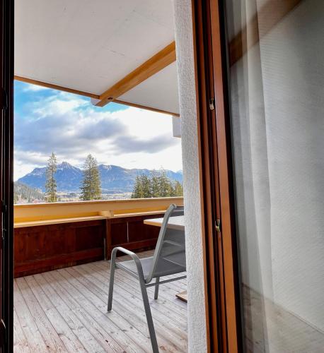 Balkons/terase, Wellness Aparthotel "Lechlife" incl Aussen und Innenpool - 400m zum LIFT in Holz