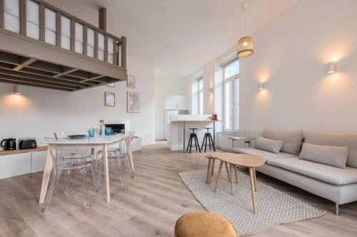 Spacious and bright studio in the center. - Location saisonnière - Lille