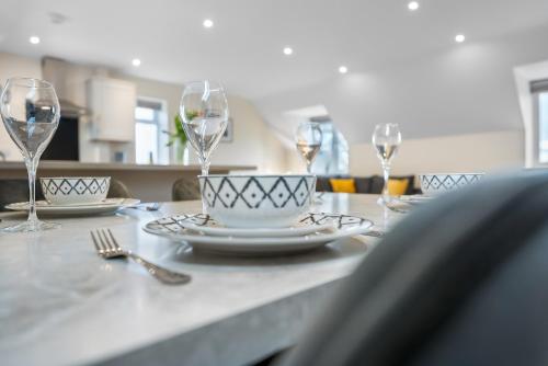 Iekārtas, Luxury Apartment in Stockton w/ Wifi, sleeps 4 in Longičingtona