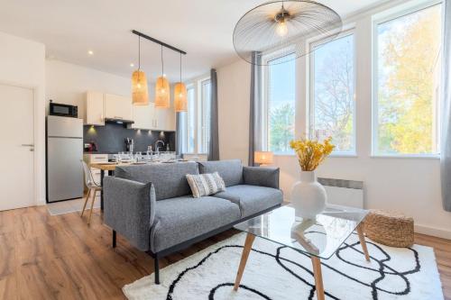 Modern, quiet 3-bedroom apartment with parking - Location saisonnière - Marcq-en-Baroeul