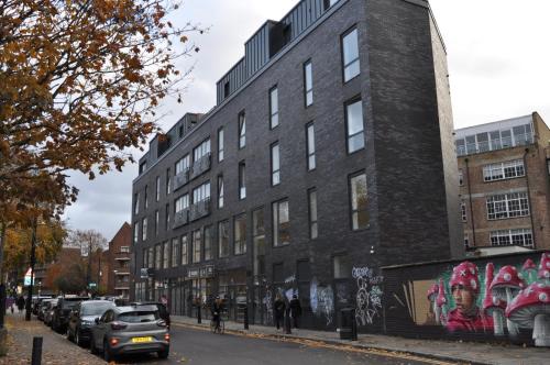 Exterior view, Cosmos capsule coworking London in London