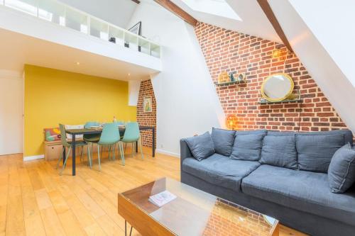 Charming bright flat in Vieux Lille. - Location saisonnière - Lille