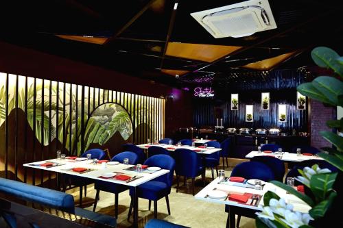 ห้องอาหาร, Hotel Trax International in ชัมเศทปุระ