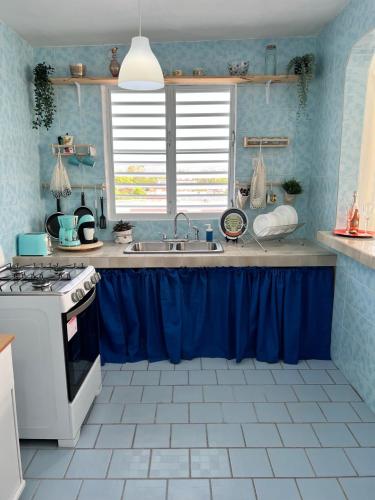 Kitchen, Villa Alborada in Arecibo