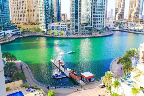 Elegant Marina View Studio King Bed, Dubai (foto 5)