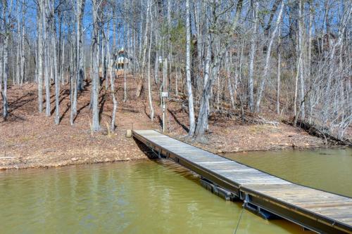 Lake Hartwell Cottage with Boat Dock Near Clemson