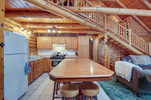 Rhinelander Waterfront Cabin with Deck and Fire Pit! in Rhinelander, USA