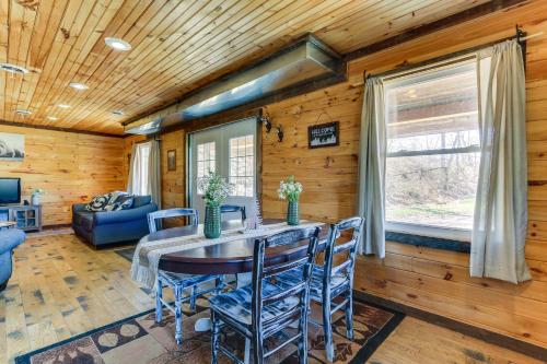 Rustic Mount Perry Cabin Near Fishing Pond and Farm