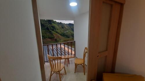 Balcony/terrace, AZAHARES HOTEL Y CAFE in Tesorito