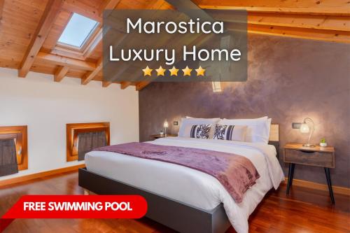 [Marostica - Villa with Swimming Pool] Netflix - WiFi - Accommodation - Sarcedo