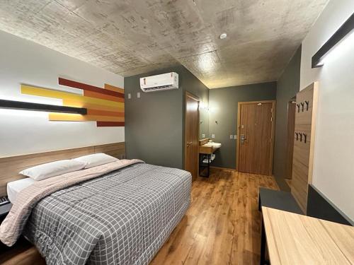 1 double bed