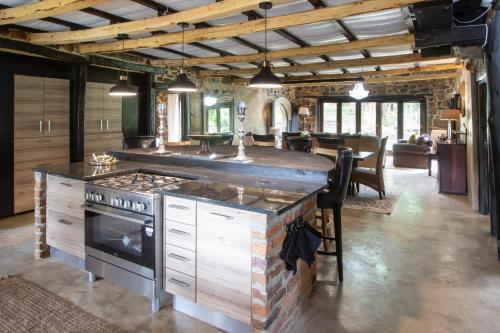 廚房, Flitwick Ranch in 戈克斯塔德