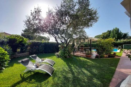 VILLA ROSA LUCIA Luxury&Relax- Apartment with PRIVATE POOL GARDEN Near Rome