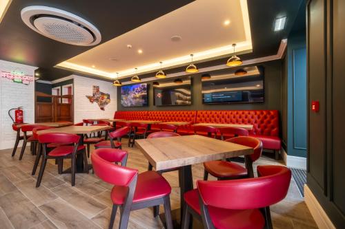 ห้องอาหาร, Açores Autentico Boutique Hotel in อันกรา โด เฮโรซโม