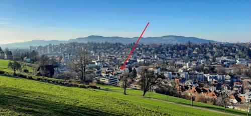 Ruhige, Neue Dachwohnung an Altstadt, Nahe Messe