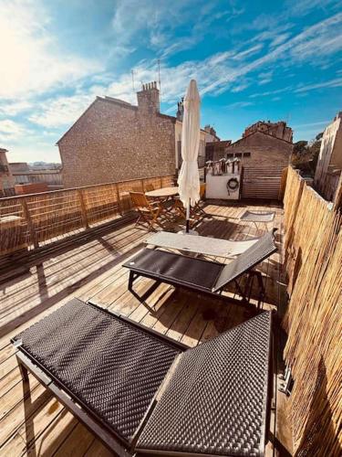 Sublime Rooftop Cinq-Avenues Longchamp - Location saisonnière - Marseille