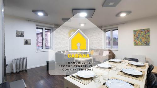 Cabana & Maison de la Bourbre - Proche Hypercentre gîte à louer Le Molard