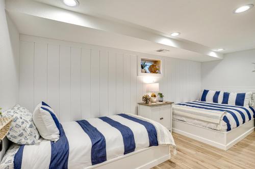 Montpelier Lake House with Deck, Dock and Fireplace!