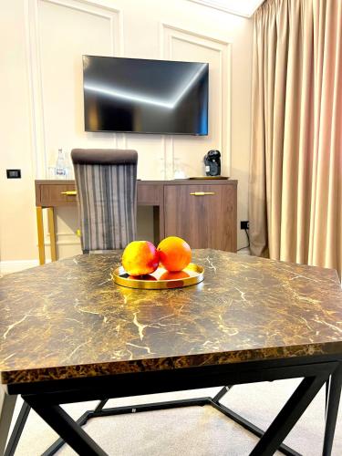 Közös társalgó / TV, Hotel 5 Continents in Craiova