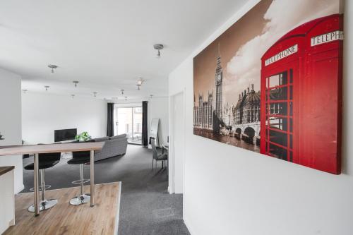 Large Central Apartment - free nearby parking, Liverpool (fotografie 6)