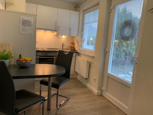 مطبخ, Ferienwohnung Schleistübchen (Ferienwohnung Schleistubchen) in فاردورف