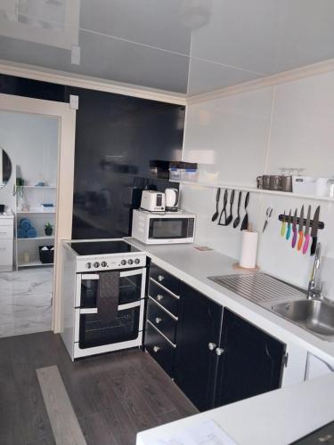 virtuve, The Snug - Rural Hideaway in Otatara
