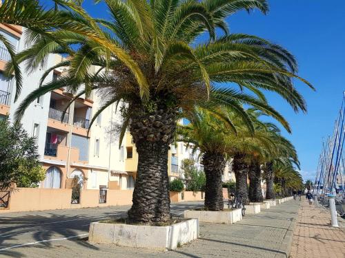 T2 sur le port avec parking - Sigean