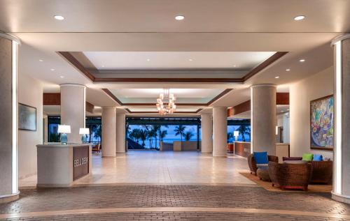 Empfangshalle, Hilton Barbados Resort in Garrison